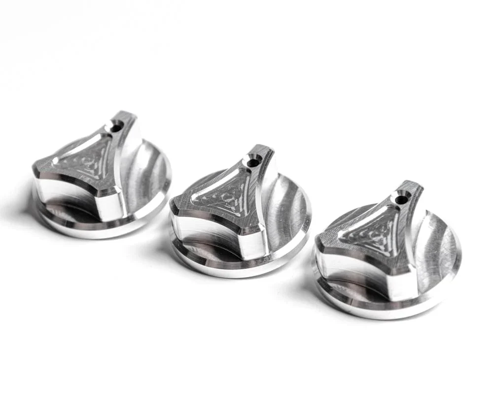 Chevy | GMC NBS 1999-2002 Billet Climate Control Knobs, w/ 3 Knob Climate Control - Image 2