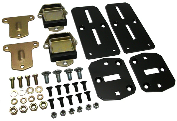 Chevy LS Engine Adapter Kit, Adjustable with Poly Urethane Mounts - Image 6