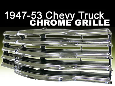1947-53 Chevy Truck Chrome Grill - Image 2