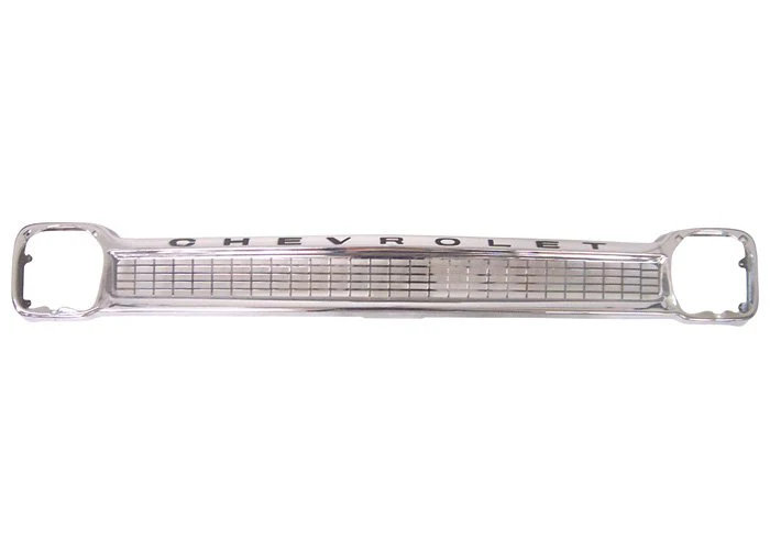 Chrome Grill, 1964-66 Chevy Truck, Reproduction - Image 3