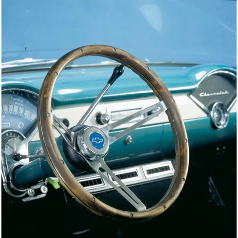 Classic GM Wheel - Walnut -15"" - Image 2