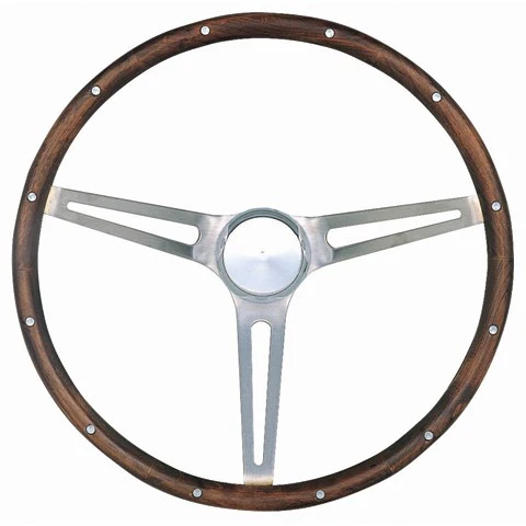 Classic GM Wood/Stnlss Spks -Walnut -15"" - Image 2
