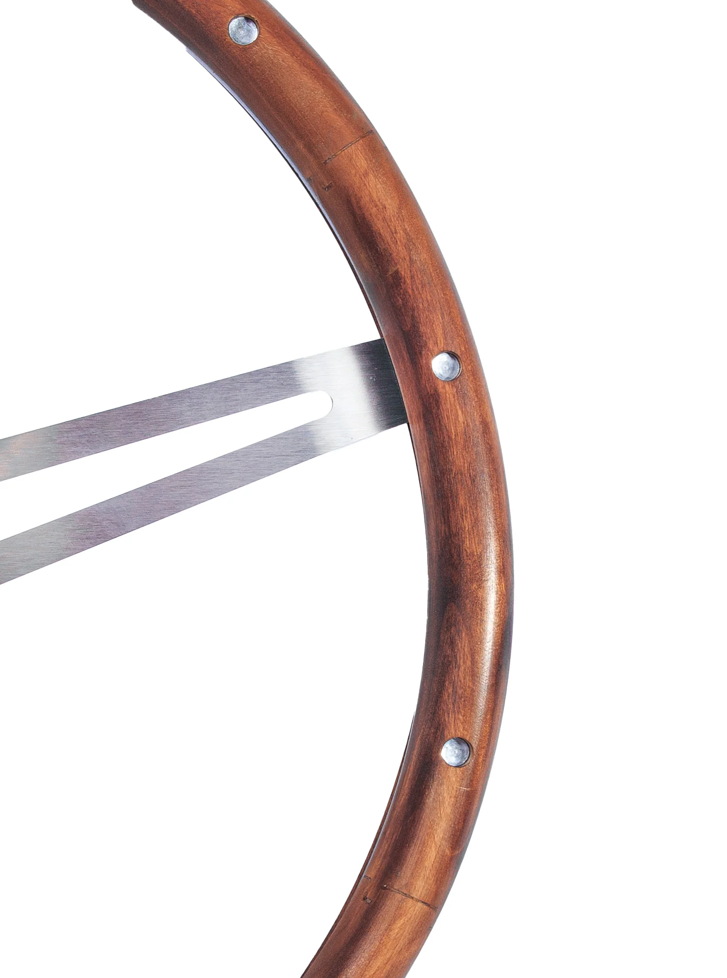 Classic Pontiac Wheel - Walnut -15"" - Image 4