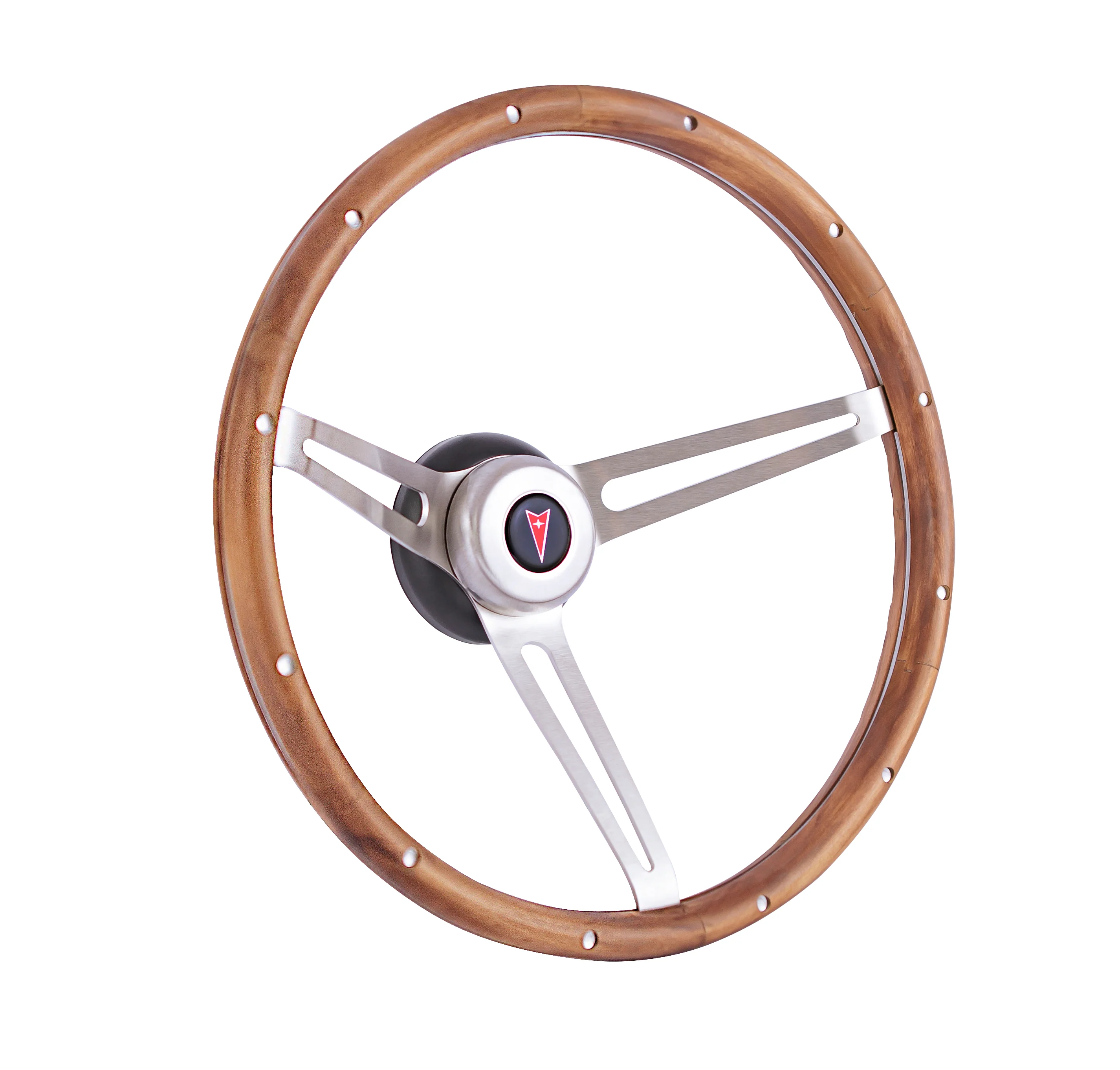 Classic Pontiac Wheel - Walnut -15"" - Image 6