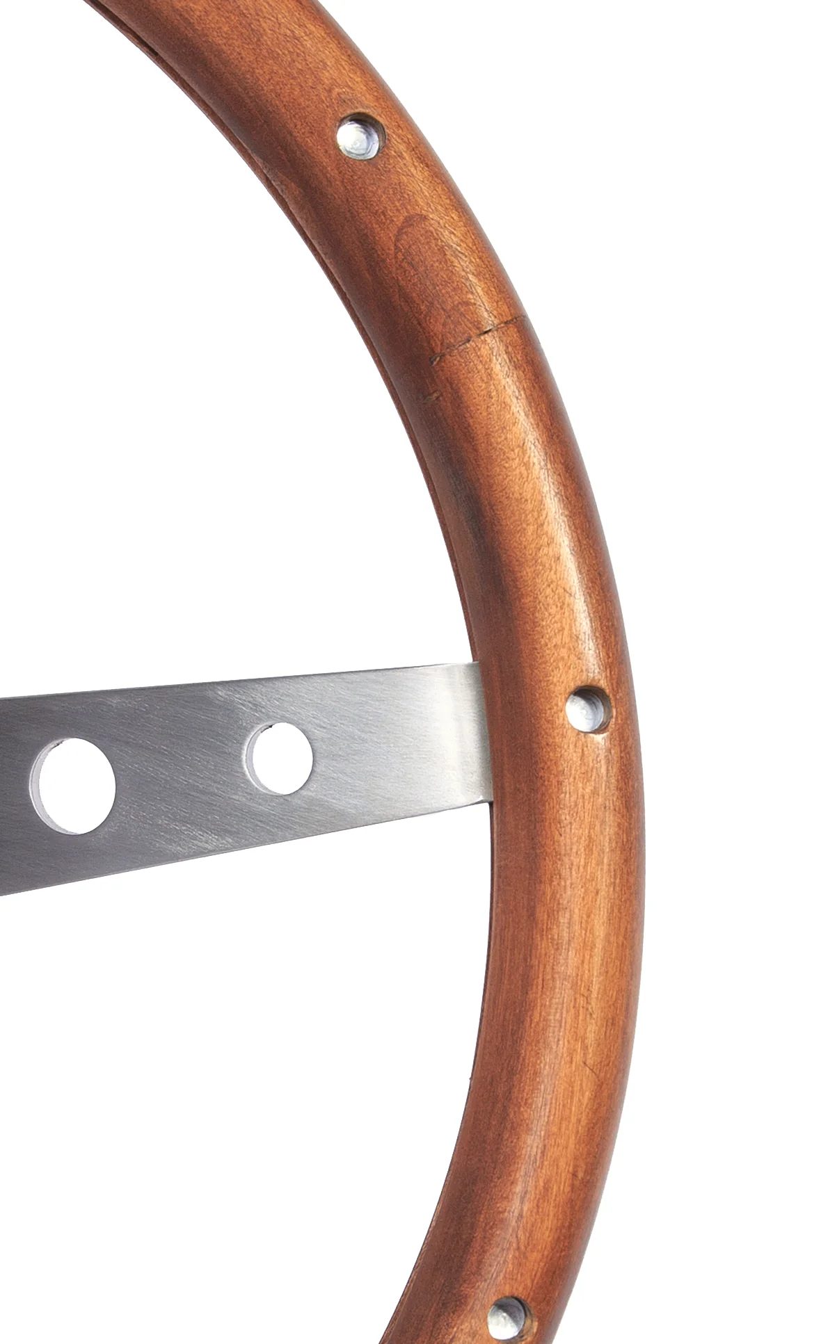 Classic Wood/Stainless Spokes -Walnut - 13 1/2"" - Image 4