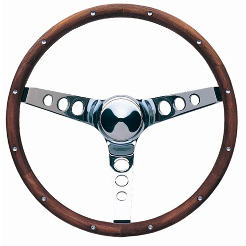 Classic Wood Wheel -Walnut -15"" - Image 2