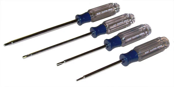 Clutch Head Screw Driver Set, 4 Pcs - Image 3