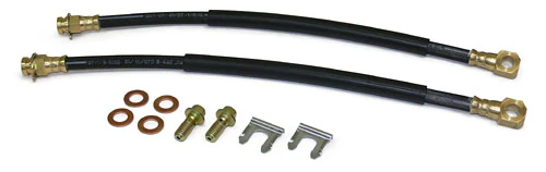 Disc Brake Conversion Hose Kit, Front, Rubber - Image 2