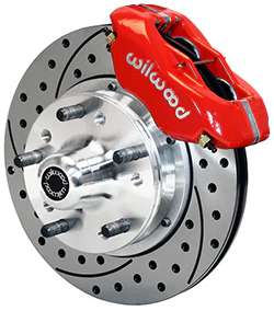 1965-68 Chevy Impala, Belair and Biscayne Front Disc Brake Wheel Kit - Image 2