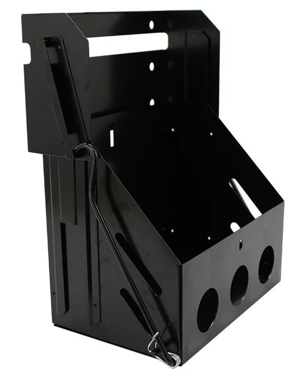 Drop Down Battery Box, Black, Group 24 Batteries - Image 3