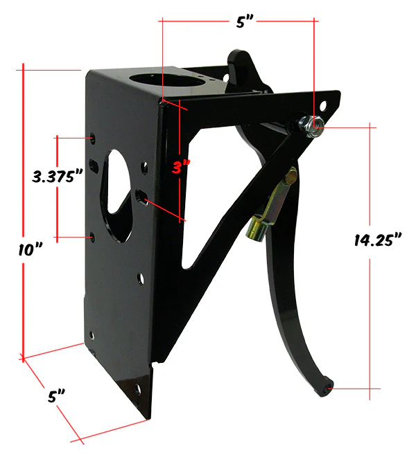 Firewall Mount Power Brake Booster Kit, Universal Application - Image 4