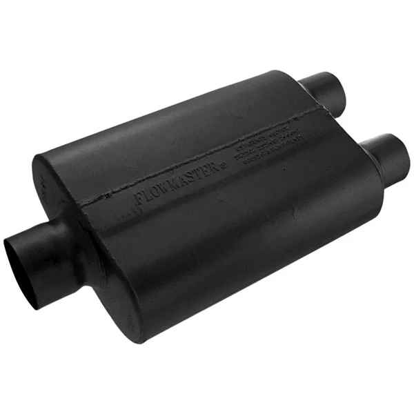 Flowmaster 40 Series Muffler, 3" Single In, 2.50" Dual Out - Image 4