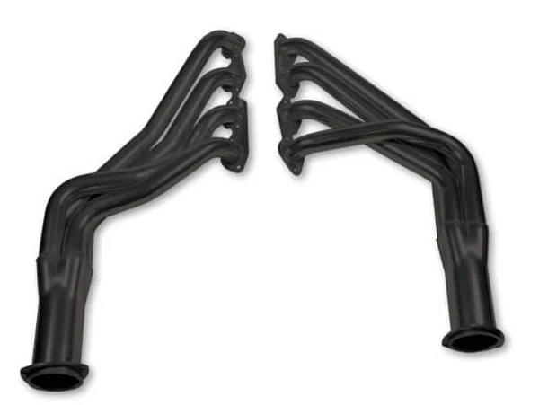 Flowtech Long Tube Headers, Chevy BB 396-454, Black - Image 3