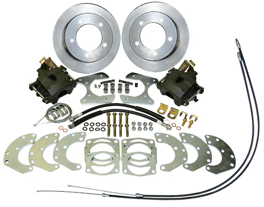 Ford Truck 9" Rear End Disc Brake Conversion Kit, 11.5" Rotors, 5 x 5.5" Bolt Pattern - Image 2
