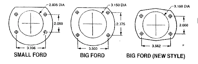 Ford Truck 9" Rear End Disc Brake Conversion Kit, 11.5" Rotors, 5 x 5.5" Bolt Pattern - Image 3