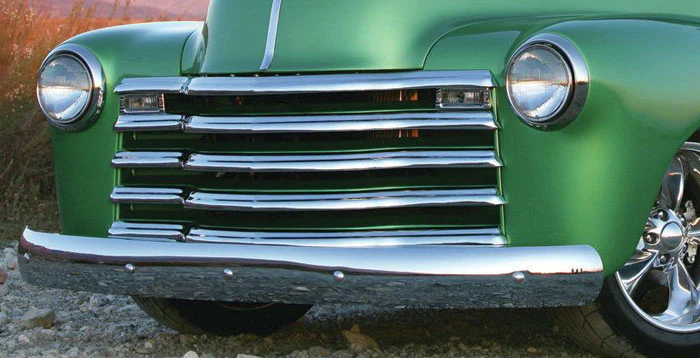 Front Chrome Bumper for 1947-55.1 Chevy, GMC Truck - Image 3