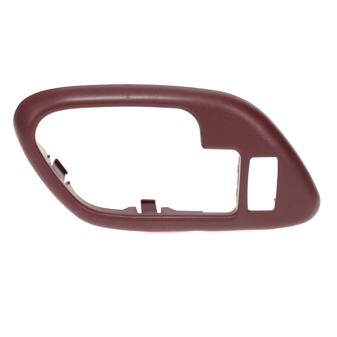 Front Door Handle Bezel - with Power Door Lock Hole - LH - Red - 95-00 Chevy GMC C/K OBS Pickup Truck SUV - Image 2