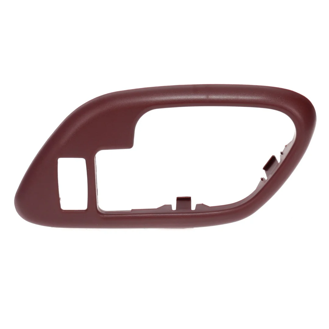 Front Door Handle Bezel - with Power Door Lock Hole - RH - Red - 95-00 Chevy GMC C/K OBS Pickup Truck SUV - Image 2