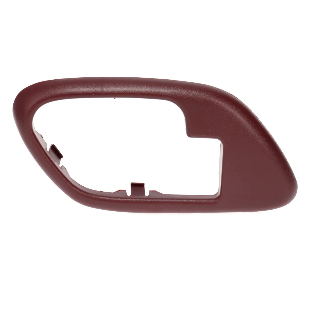 Front Door Handle Bezel - without Power Door Lock Hole - LH - Red - 95-00 Chevy GMC C/K OBS Pickup Truck SUV - Image 2