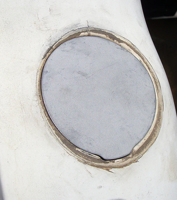 Fuel Neck Filler Panel, 1967-72 Chevy & GMC Pick Up - Image 2
