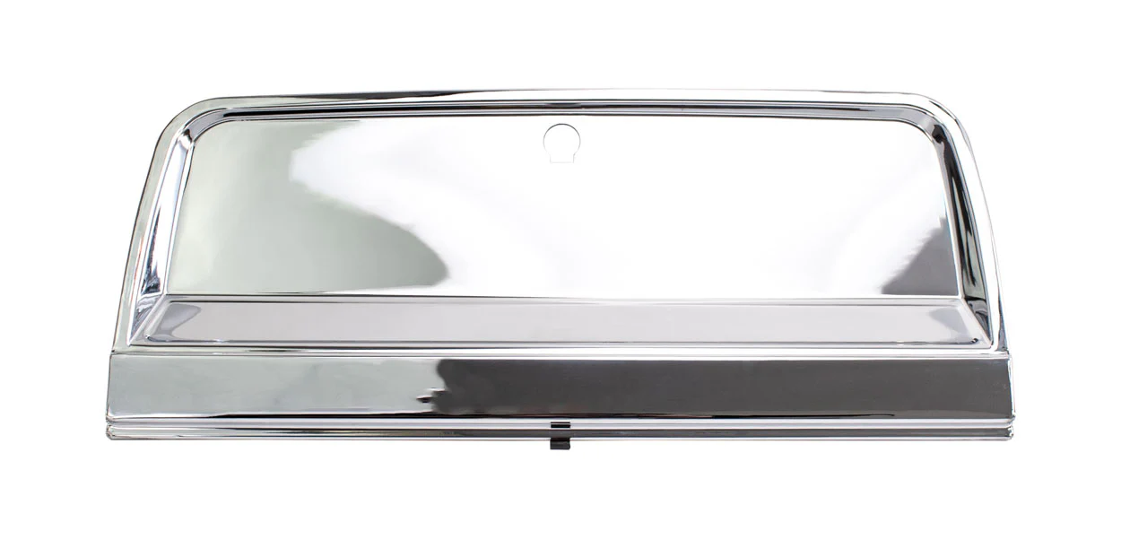 Glove Box Door, 1964-66 Chevy Truck, Chrome - Image 2