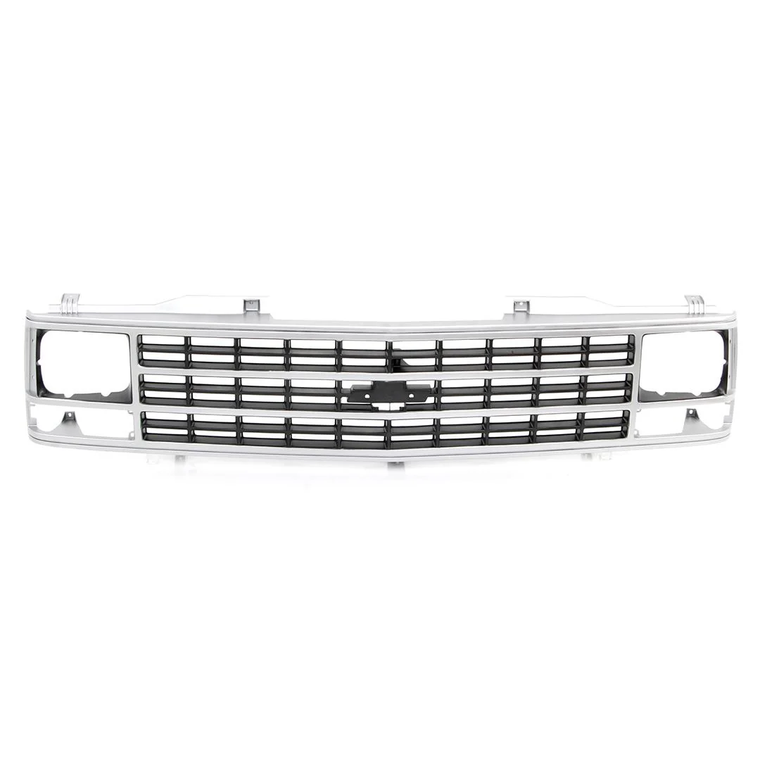 1988-93 Chevy CK Pickup SUV Grille Shell - Argent Silver - Single Headlight - Image 2