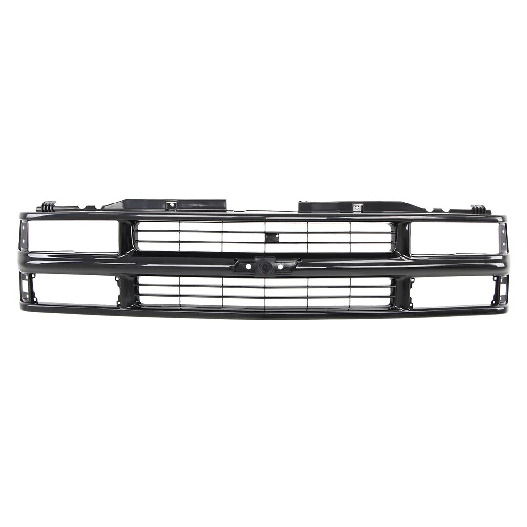 1994-98 Chevy CK Pickup SUV Grille Shell - Black - Composite Headlight - Image 2