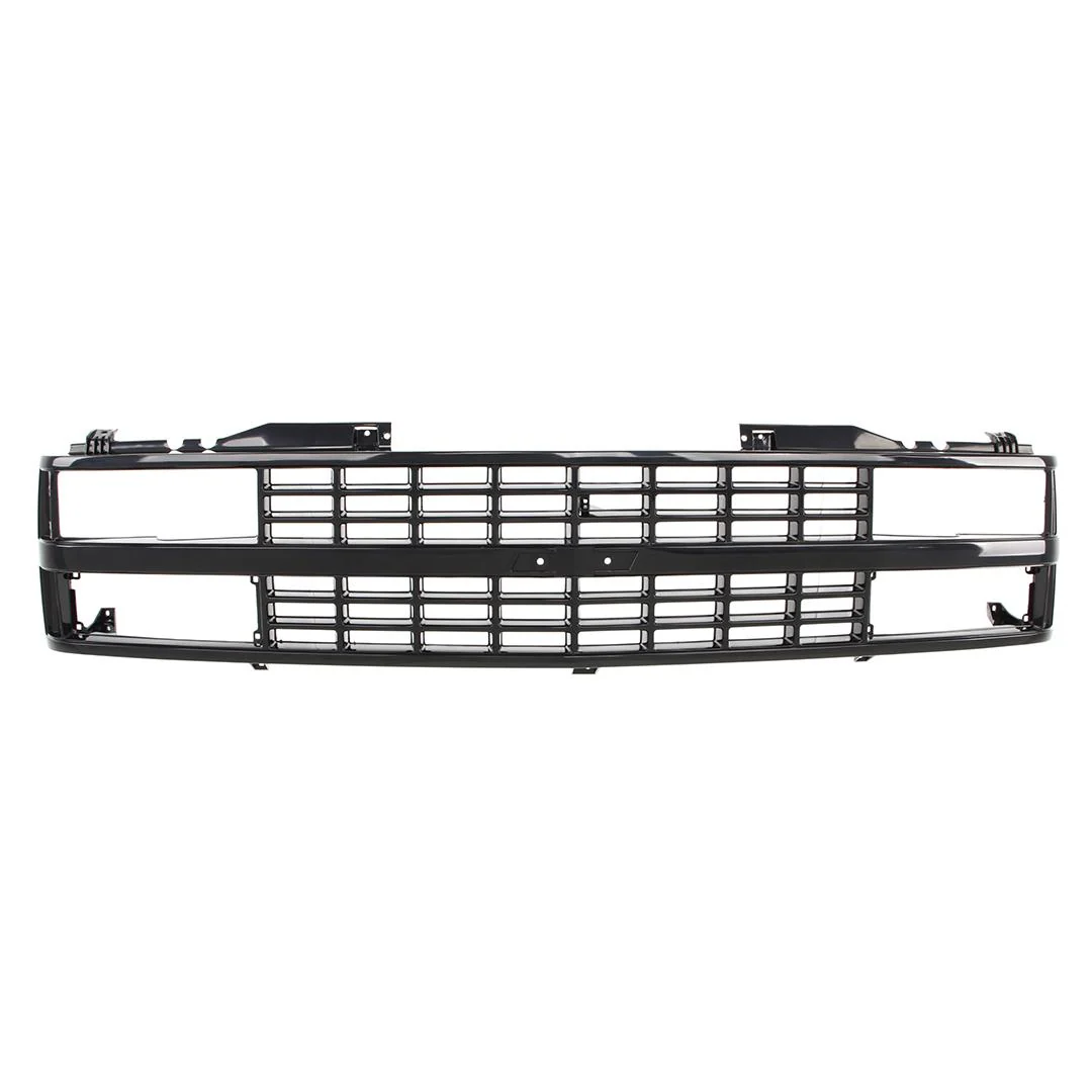1988-93 Chevy CK Pickup SUV Grille Shell - Black - Dual Headlight - Image 2