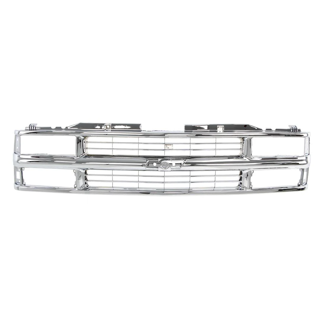 1994-98 Chevy CK Pickup SUV Grille Shell - Chrome - Composite Headlight - Image 2