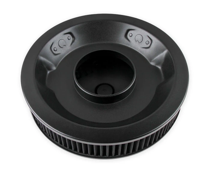 Holley 14" Round Air Cleaner Assembly - Black - Image 3
