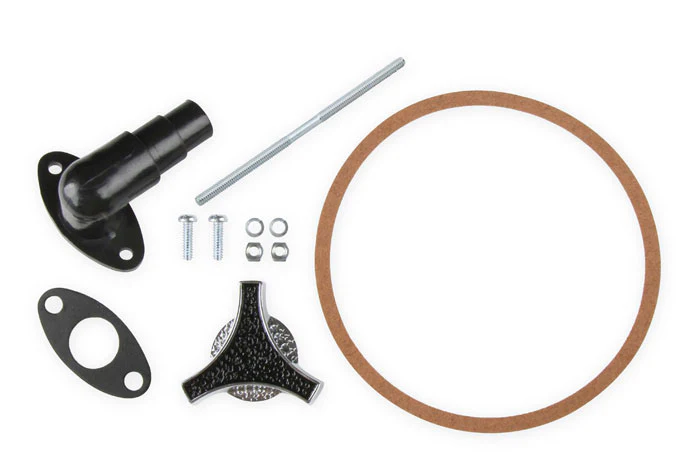 Holley 14" Round Air Cleaner Assembly - Black - Image 5