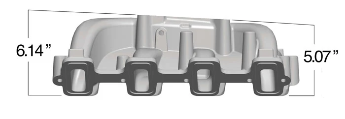 Holley Dual Plane Intake - GM LS1/LS2/LS6 - Image 4