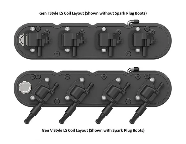Holley Gen III/IV LS 2-Piece "Chevrolet" Script Aluminum Valve Covers - Image 9