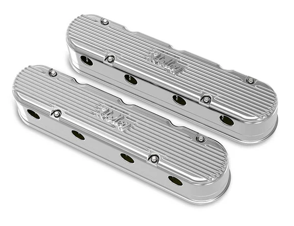 Holley Gen III/IV LS 2-Piece Vintage Holley Series Aluminum Valve Covers - Image 18