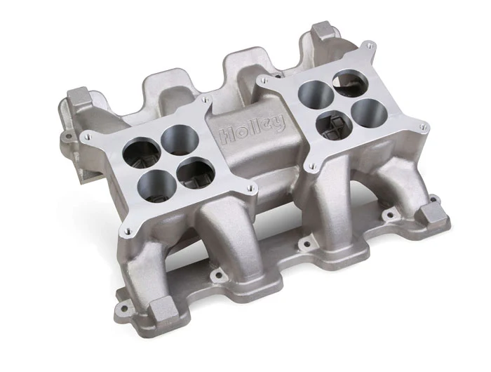 Holley LS Carbureted Manifold - 2x4 Dual Plane - Image 6