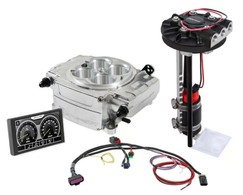 Holley Sniper 2 550-510D EFI Fuel Injection Returnless Master Kit - Shinny Finish - Image 8
