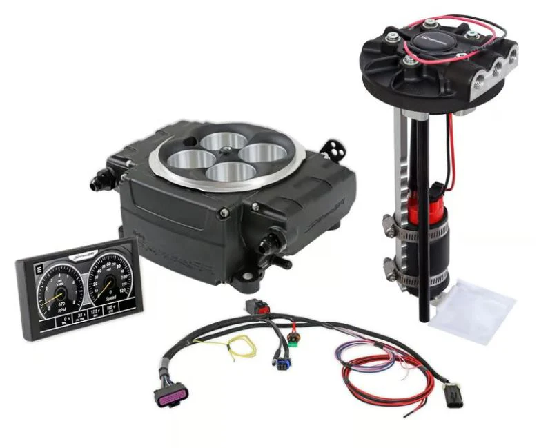 Holley Sniper 2 550-511D EFI Fuel Injection Returnless Master Kit - Black Finish - Image 9