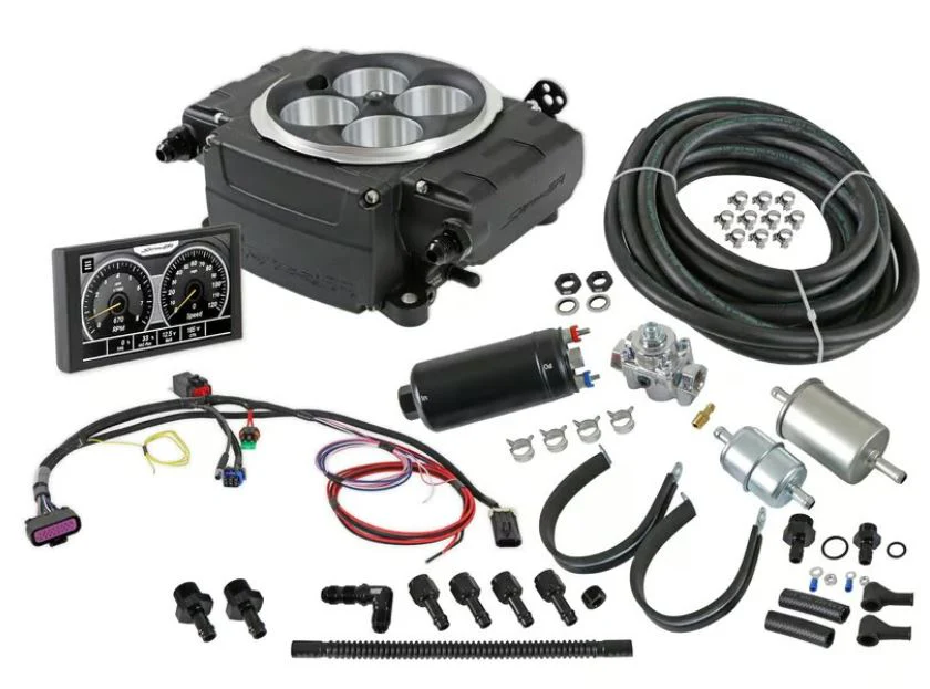 Holley Sniper 2 550-511K EFI Fuel Injection Master Kit - Black Finish - Image 3