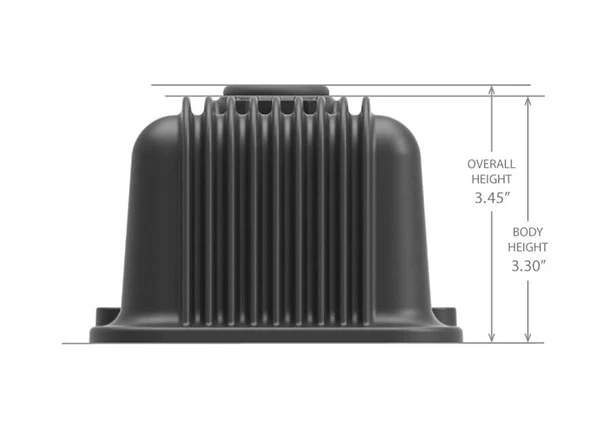 Holley Vintage Finned Aluminum Valve Covers - SBC No Emissions - Image 6