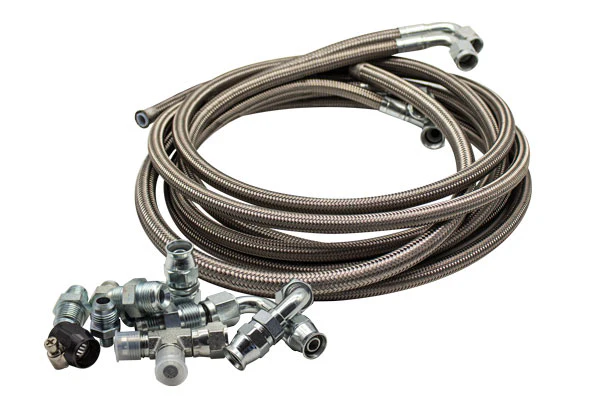 Hydropower Hose Hook Up Kit with Fittings, Stainless - Image 5
