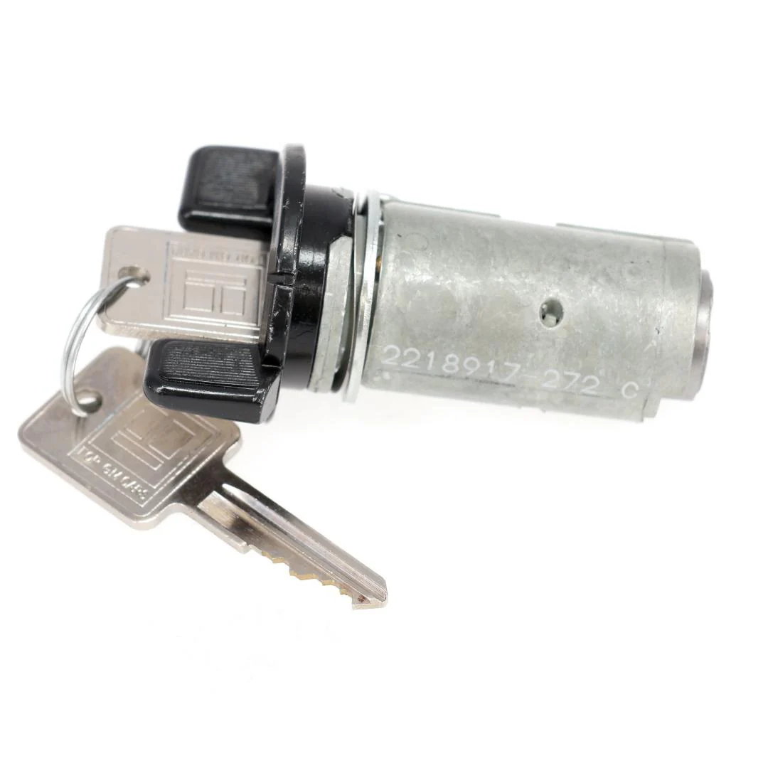 Ignition Lock Cylinder with Keys - Black - 88-92 Chevy GMC C/K OBS GMT 400 Truck Blazer Yukon Suburban - Image 2
