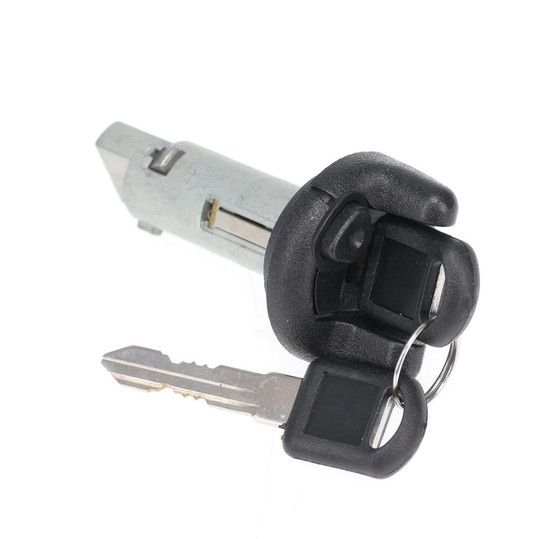 Ignition Lock Cylinder with Keys - Manual - Black - 95-97 Chevy GMC C/K OBS Truck Tahoe Yukon Suburban - Image 2