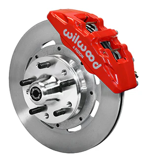 KIT,FRONT,CAMARO,67-69,DP6,12.19 ROTOR RED - Image 2