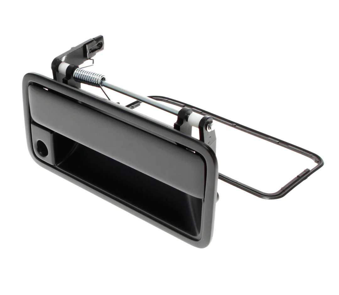 Outside Front Door Handle - Black Smooth - RH - 88-94 Chevy GMC CK OBS Pickup Truck SUV - Image 2