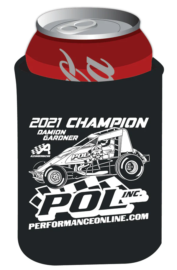 Performance Online- Damion Gardner 2021 Champion Koozie Can Cooler - Image 3