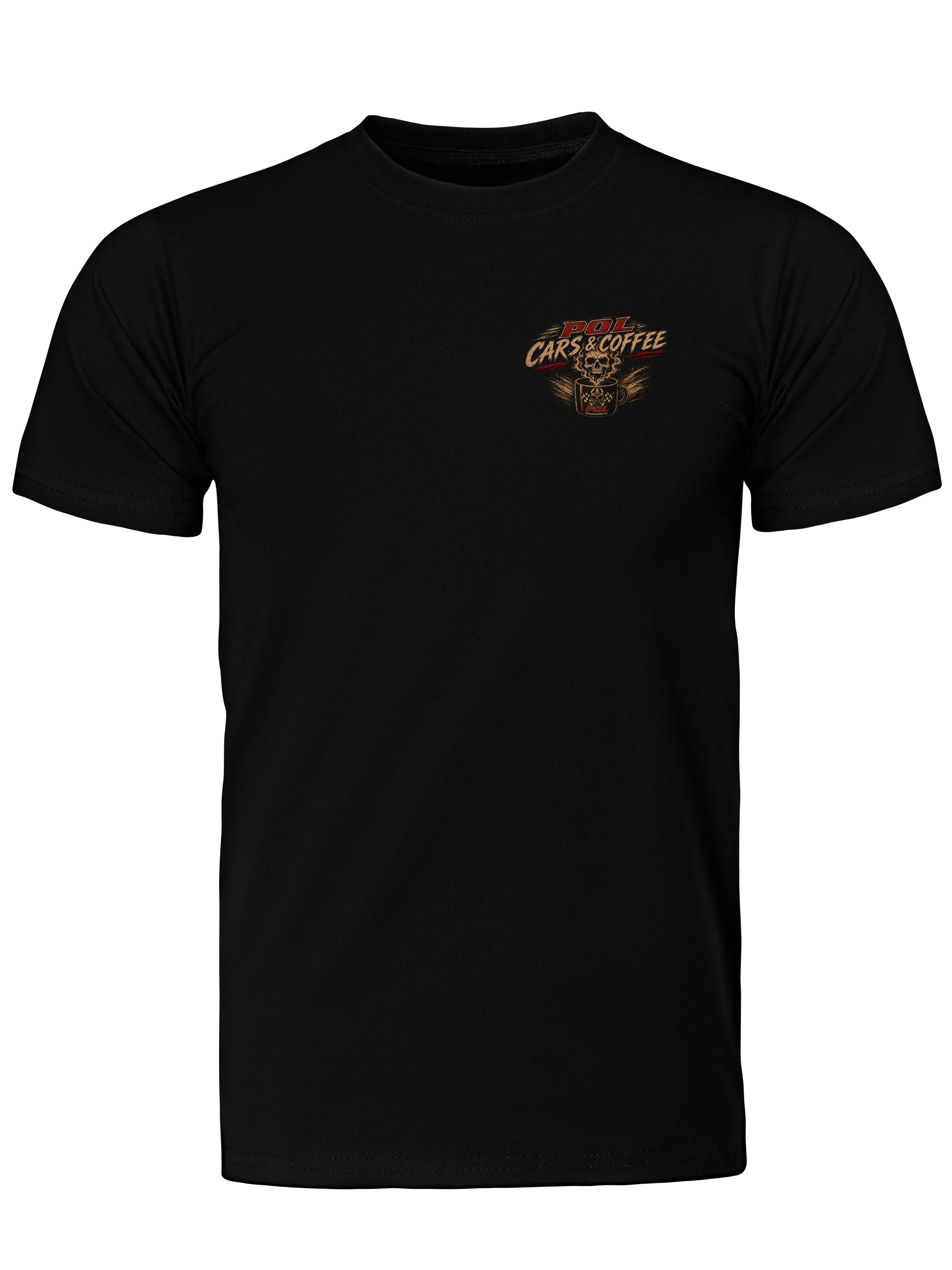 Performance Online Cars and Coffee Swapmeet T-Shirt - Image 3