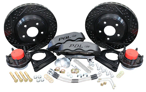 70-81 GM F Body, 73-77 A Body and 75-79 Nova 13" BLACKOUT Track 4, Disc Brake Conversion by Baer - Image 5