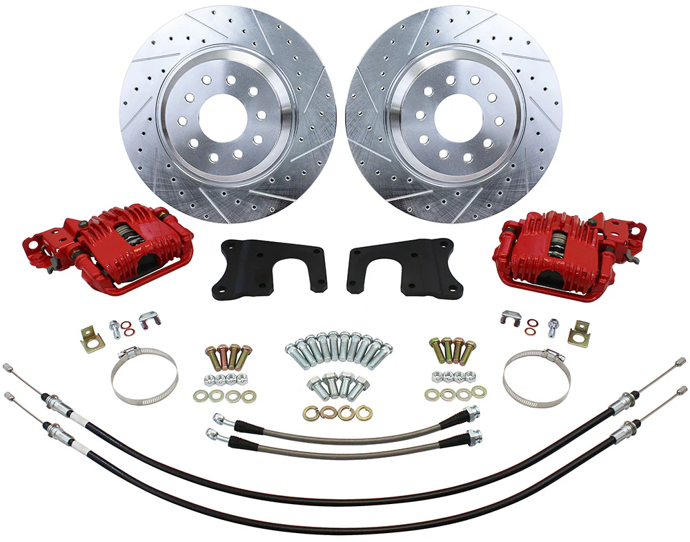 POL - Disc Brake Conversion, Ford 9" Rear End, 13" Rotors - Image 3
