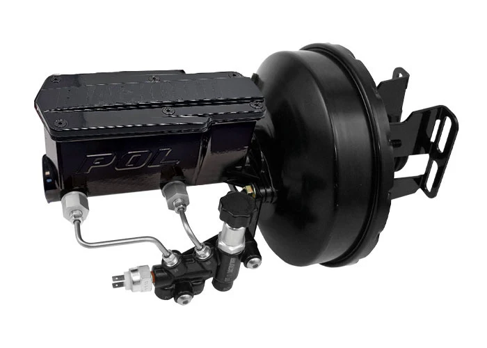 All New BlackOut Series High Performance Aluminum Tandem Chamber POL Master Cylinder for Disc Brake Conversions - Image 3