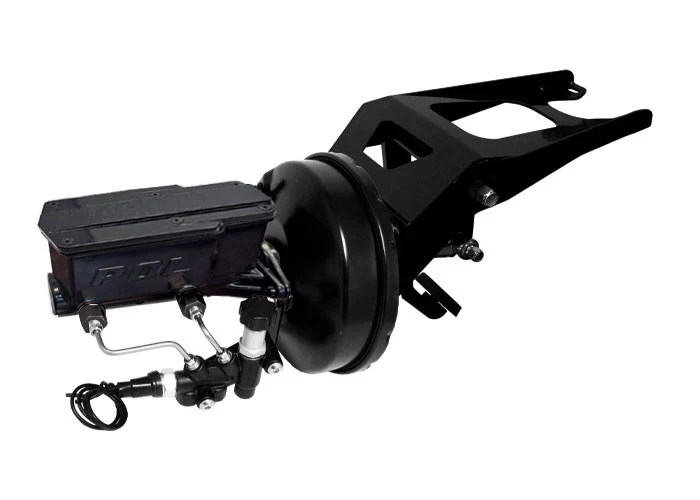 All New BlackOut Series High Performance Aluminum Tandem Chamber POL Master Cylinder for Disc Brake Conversions - Image 4